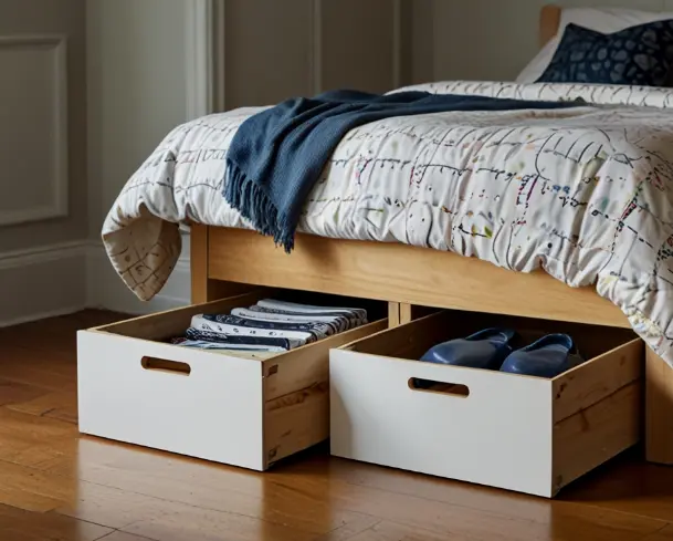 Use Under-Bed Storage