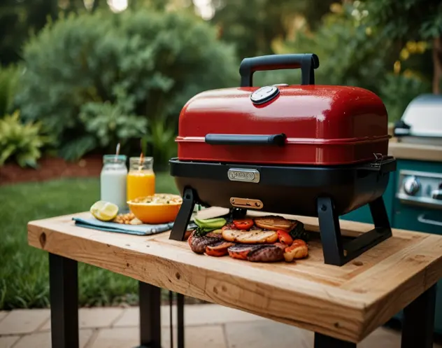 Portable Grill Station